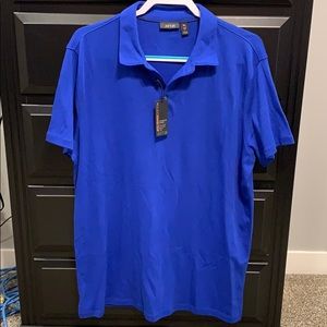 APT.9 Men’s royal blue polo
